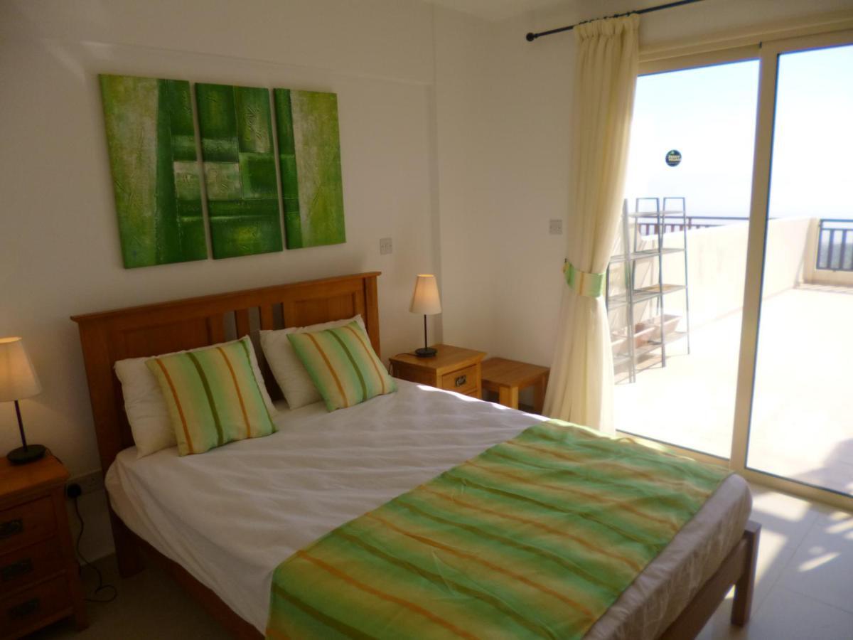 First Floor 2 Bedroom Apartment, Large Balcony, Amazing Sea Views, Communal Pool Pegeia Exteriér fotografie